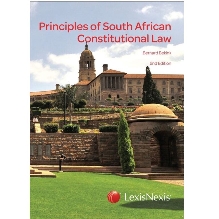 Principles of South African Constitutional Law - Discount Textbooks