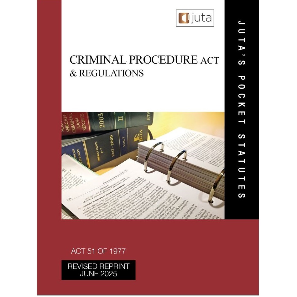 Criminal Procedure Act 51 of 1977 & Regulations
