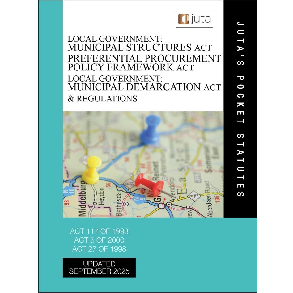 Local Government: Municipal Structures Act 117 of 1998 17ed